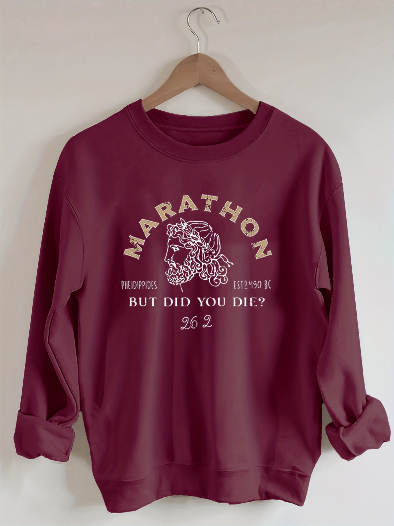 Pheidippides Marathon Sweatshirt