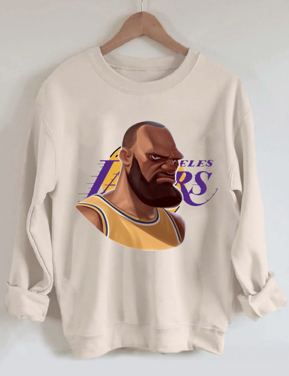 Funny LeBron Los Angeles Lakers Basketball Sweatshirt