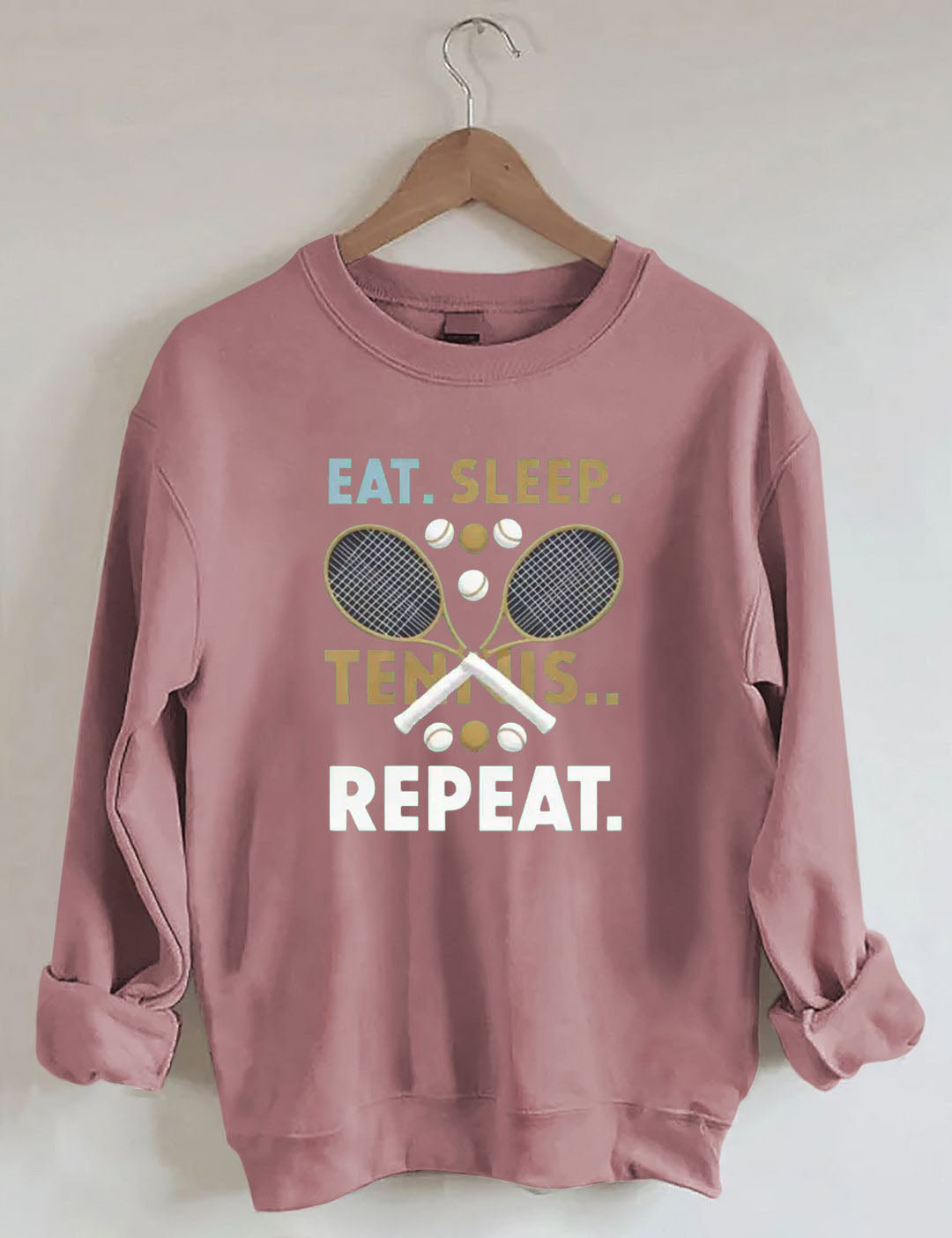 Eat. Sleep.Tennis Repeat Sweatshirt