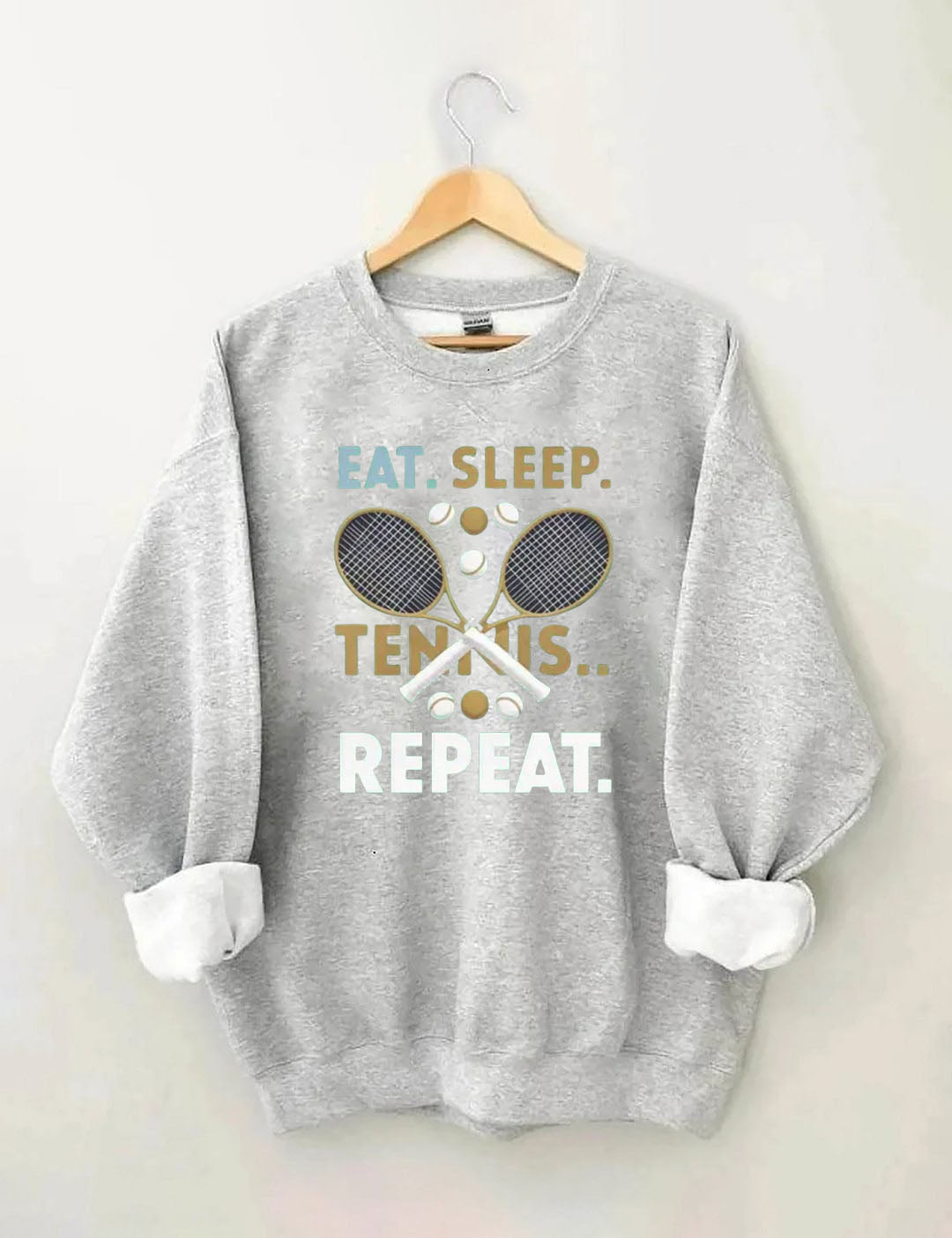 Eat. Sleep.Tennis Repeat Sweatshirt