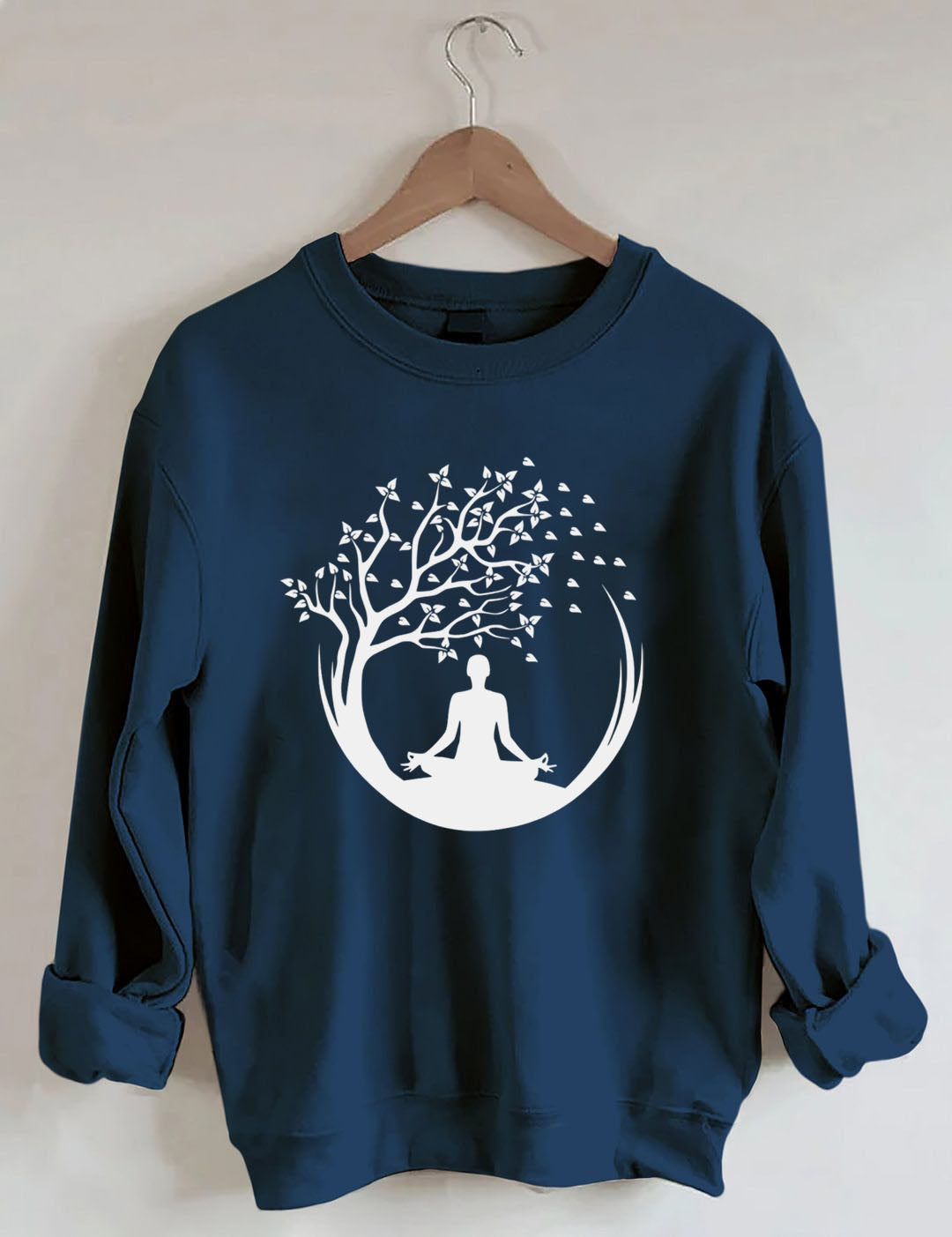 Yoga Tree circle Sweatshirt