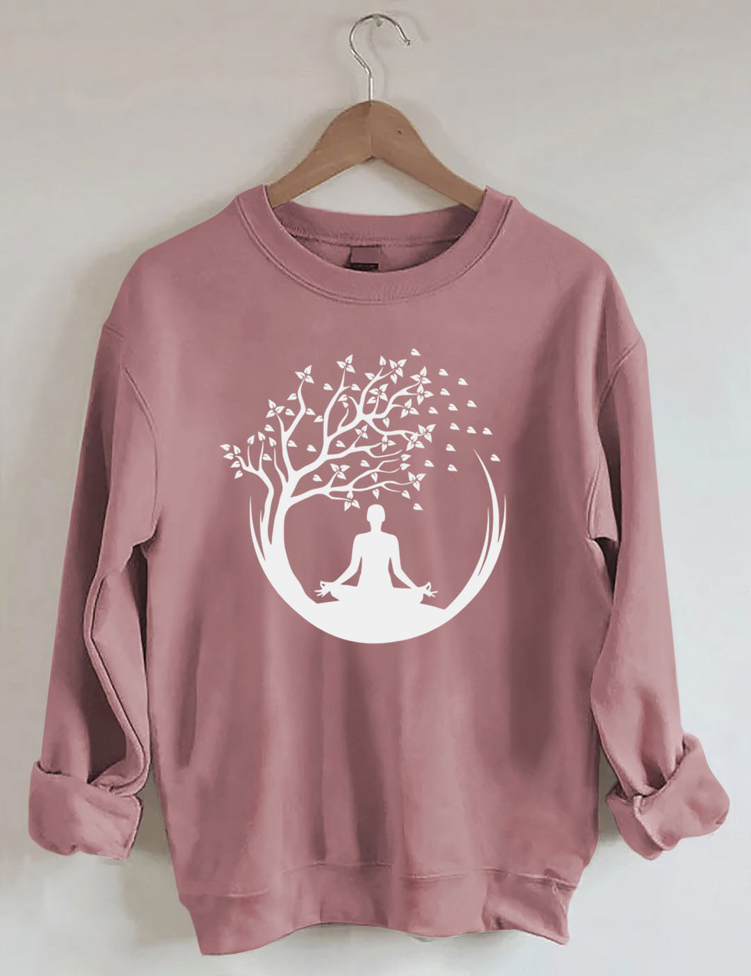 Yoga Tree circle Sweatshirt