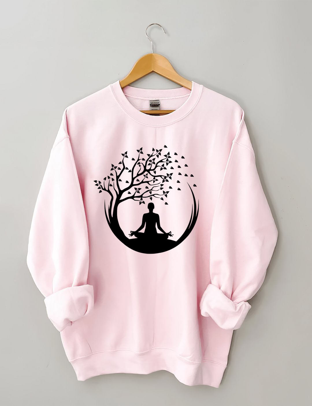 Yoga Tree circle Sweatshirt