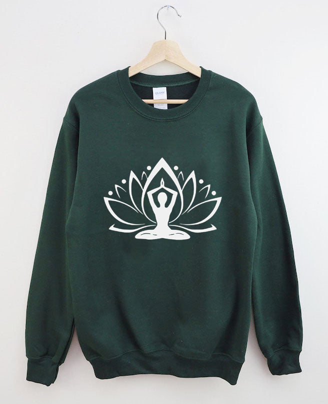 Flower Yoga Sweatshirt