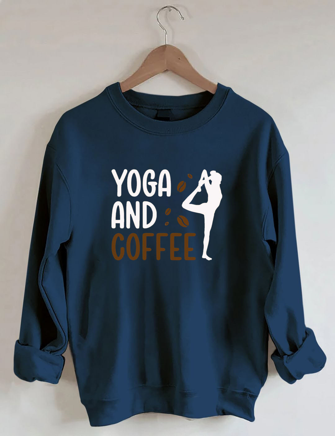 Yoga And Coffee Sweatshirt