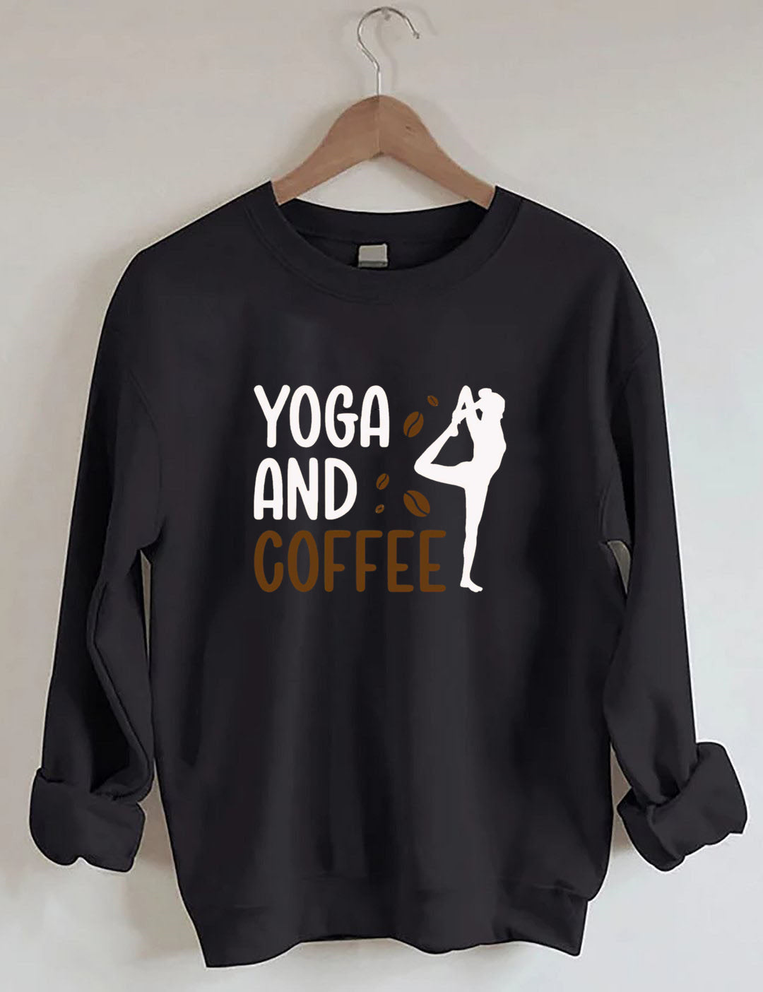 Yoga And Coffee Sweatshirt