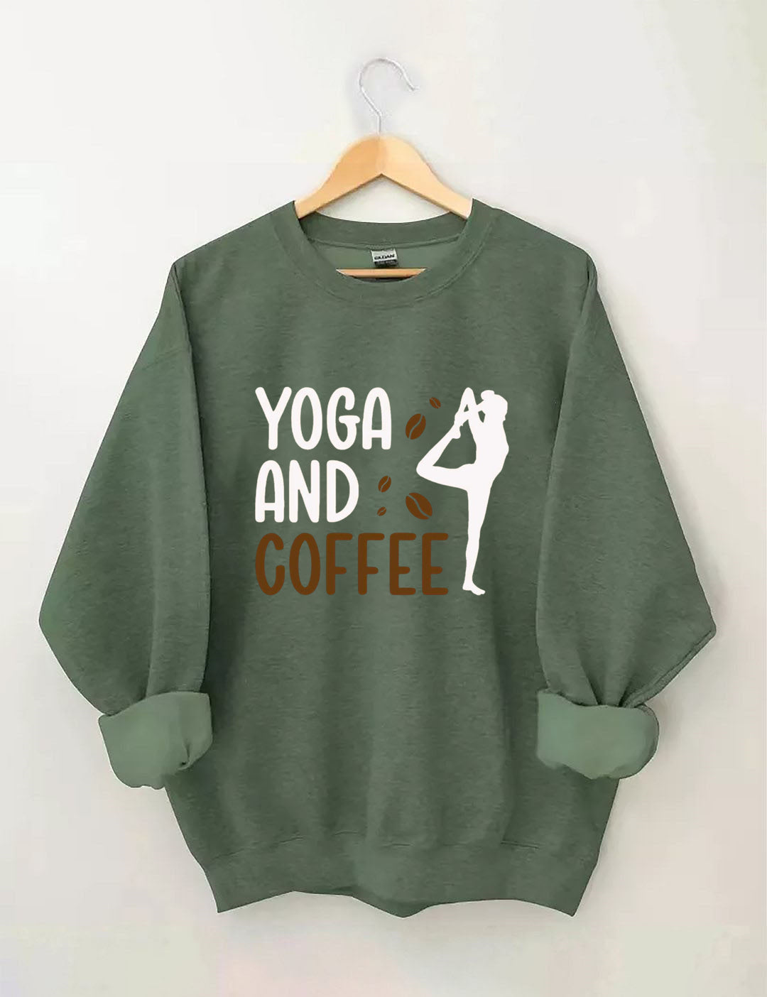 Yoga And Coffee Sweatshirt
