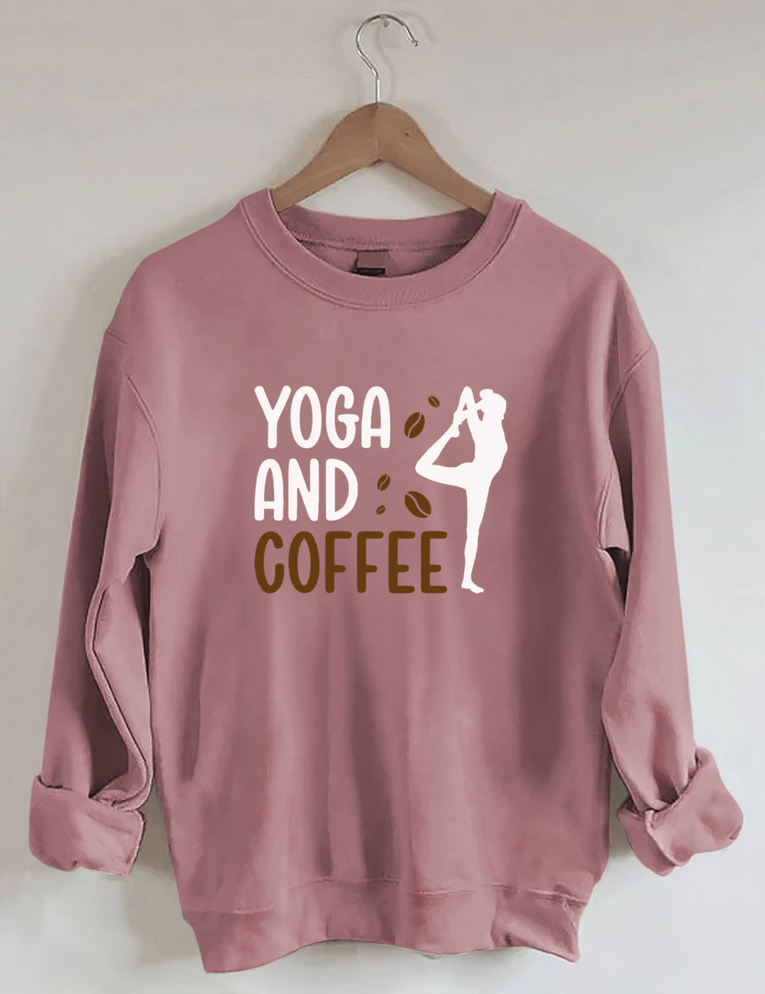 Yoga And Coffee Sweatshirt