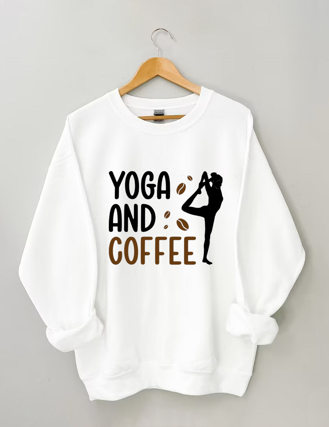 Yoga And Coffee Sweatshirt