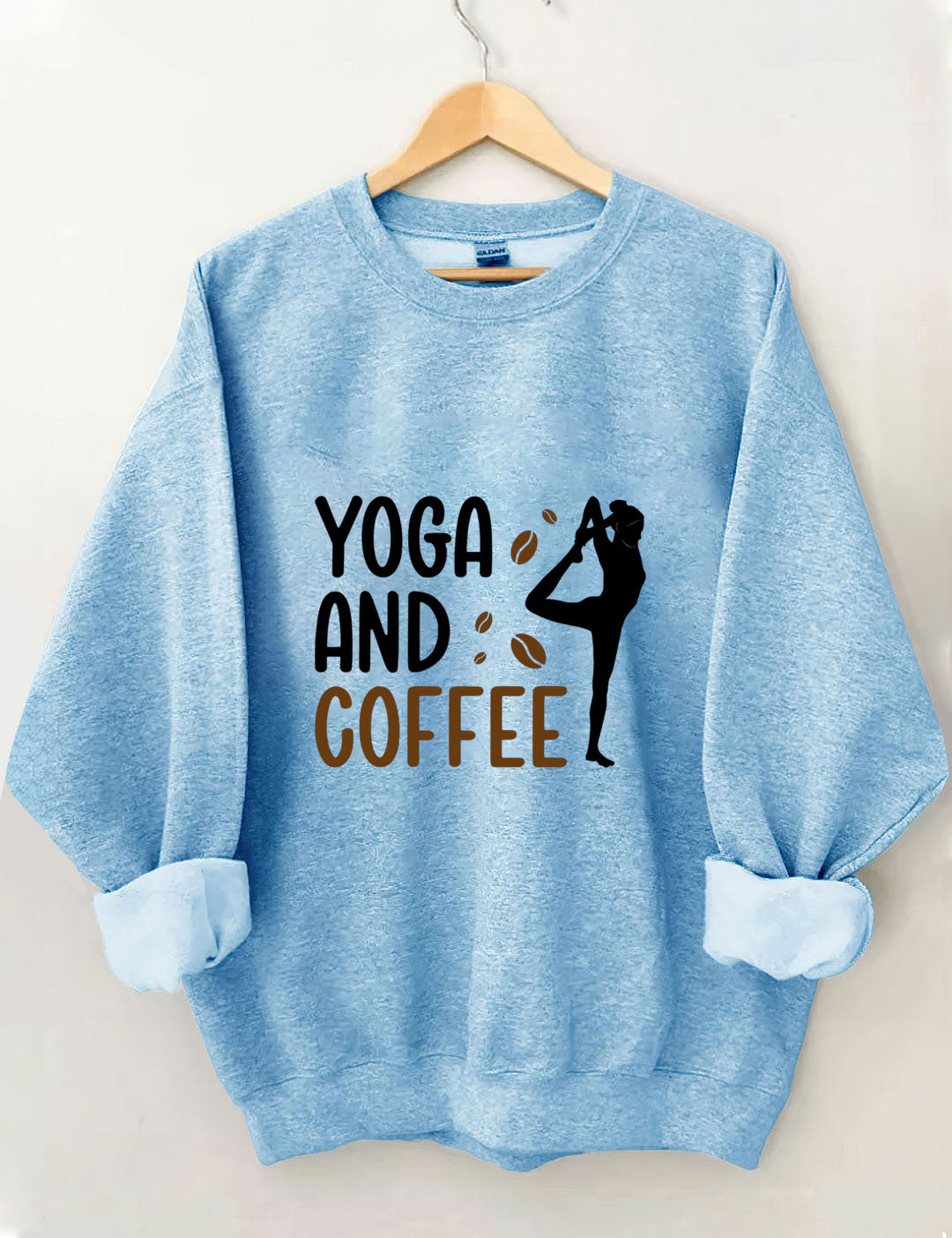 Yoga And Coffee Sweatshirt
