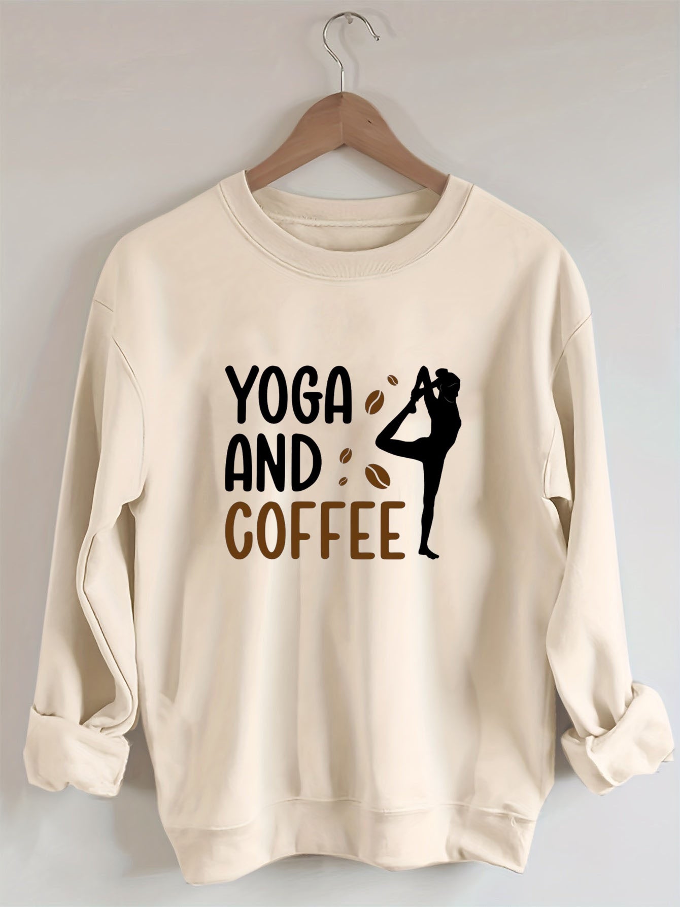 Yoga And Coffee Sweatshirt