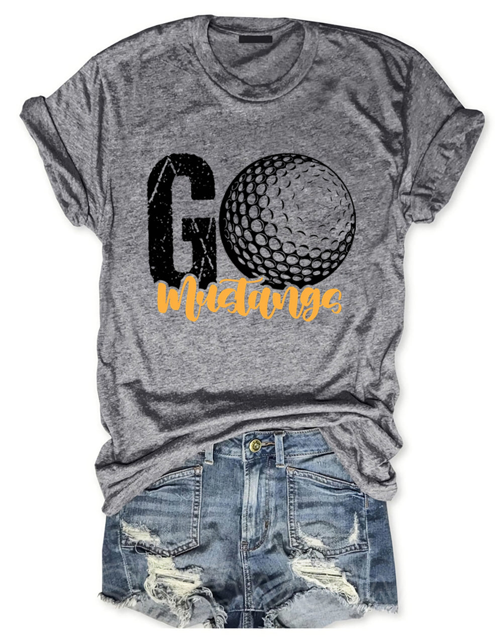 GO Golf Mustangs T-shirt