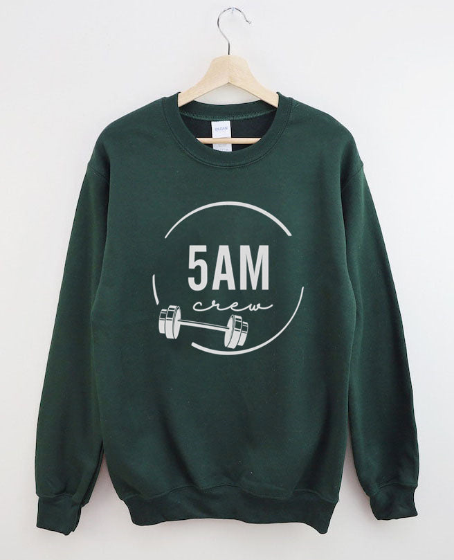 5am Workout Squad Gym Sweatshirt