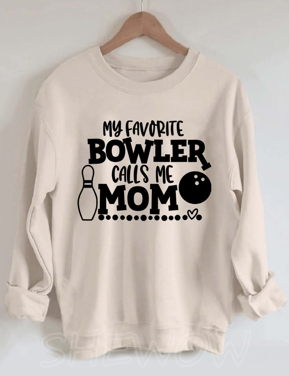 My Favorite Bowler Calls Me Mom Sweatshirt