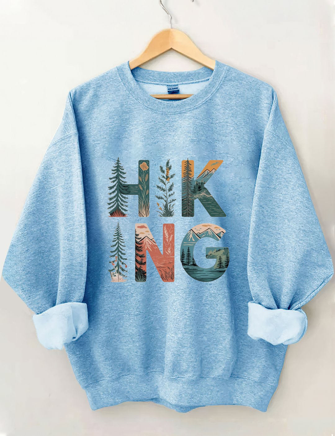 Hiking Mountains Adventure Outdoors Sweatshirt