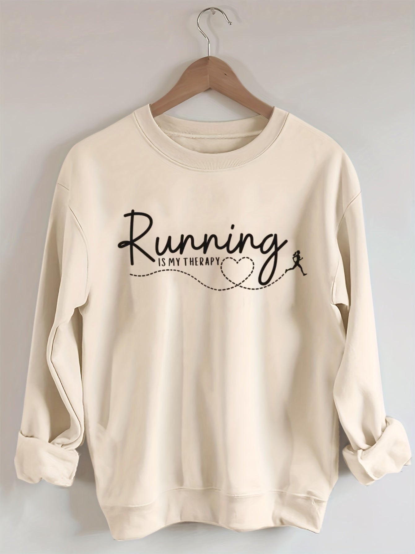 Running Is My Therapy Sweatshirt