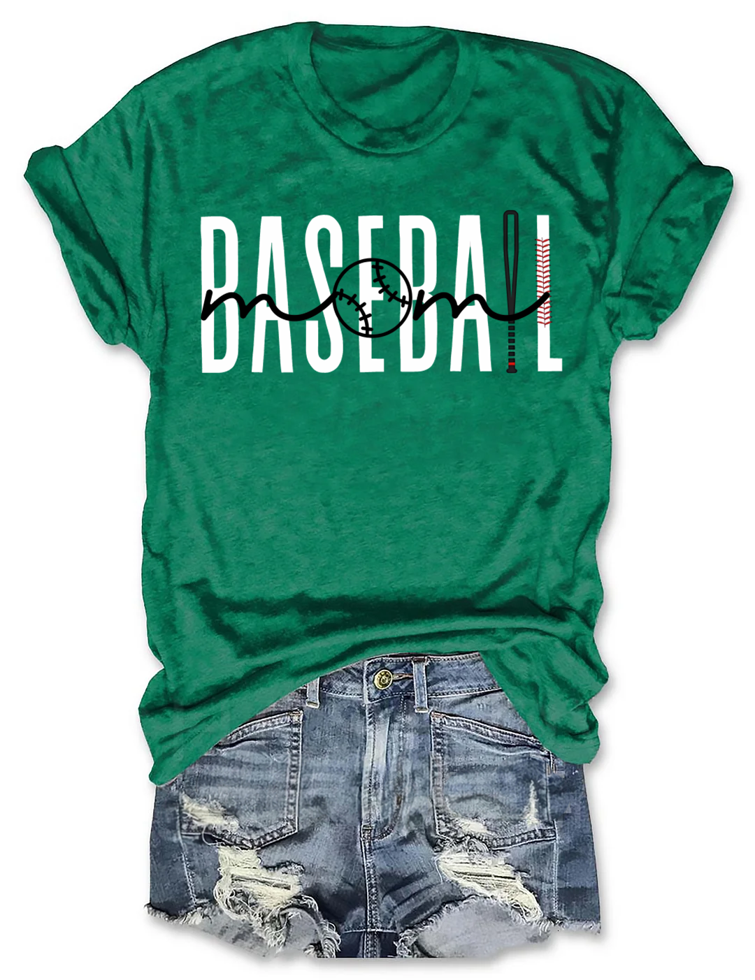 Mom Baseball Club T-shirt