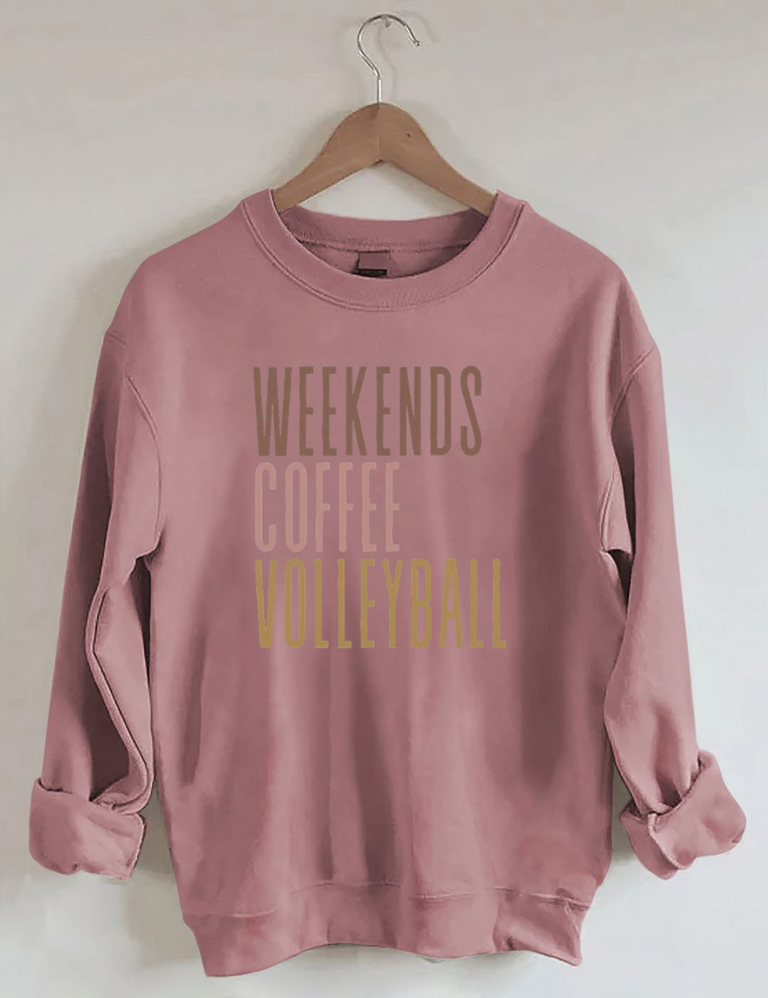 Weekend Coffee Volleyball Sweatshirt