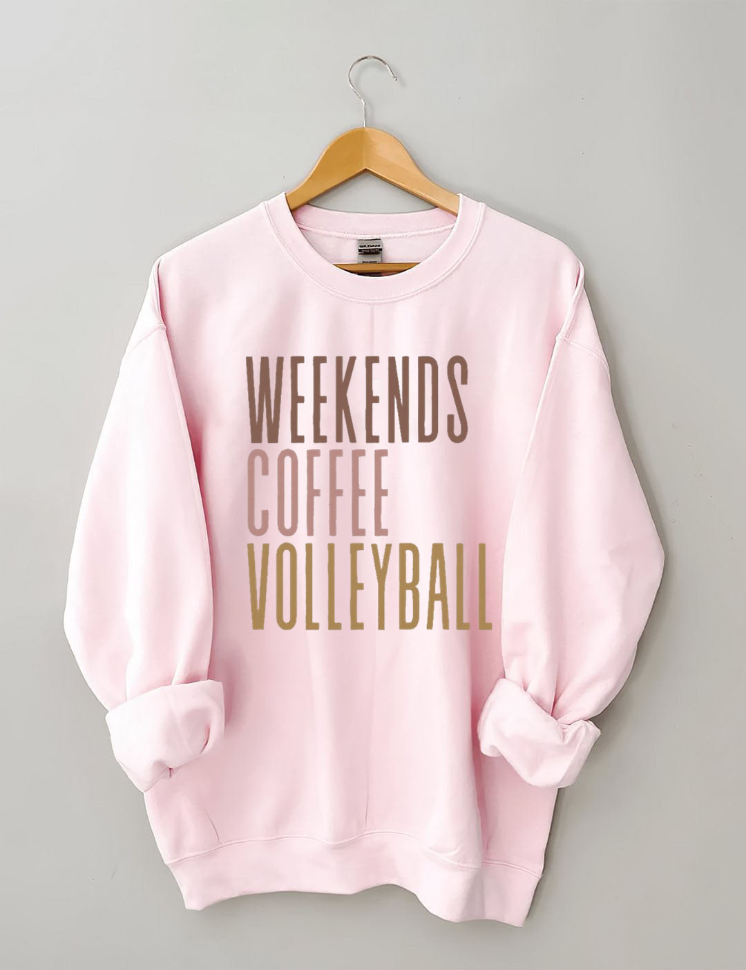 Weekend Coffee Volleyball Sweatshirt