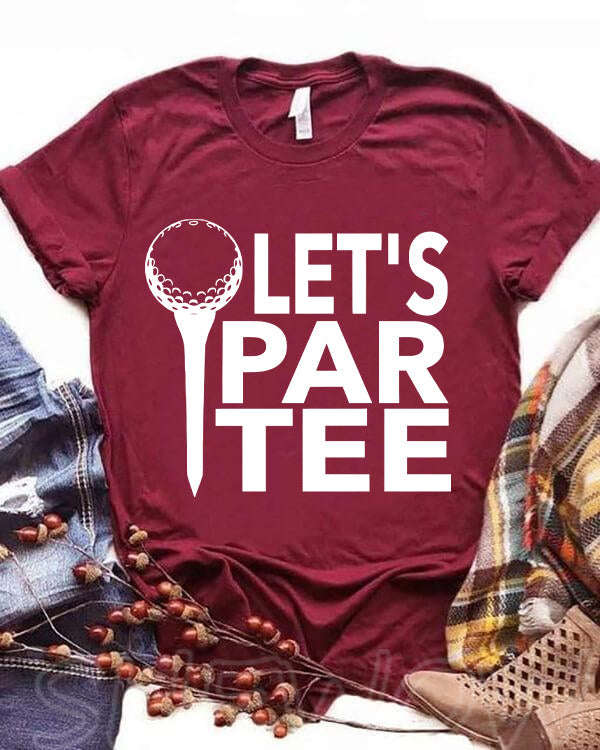 Lets Par Tee Golf T-shirt