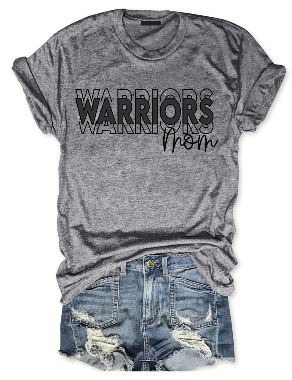 Warriors Mom T-shirt