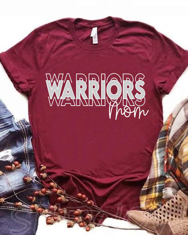 Warriors Mom T-shirt