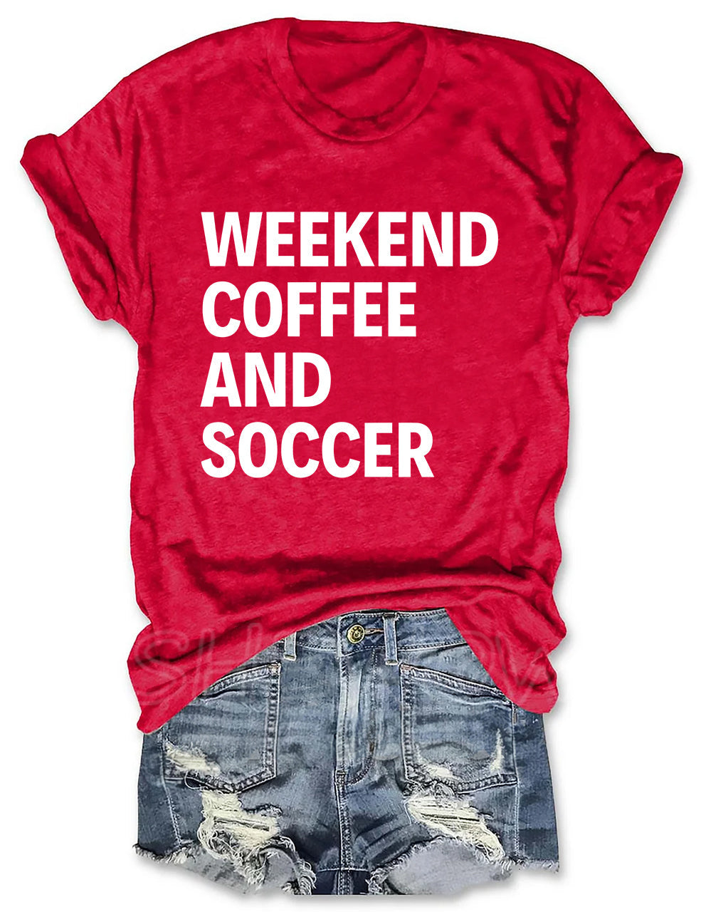 Weekend Coffee And Soccer T-shirt