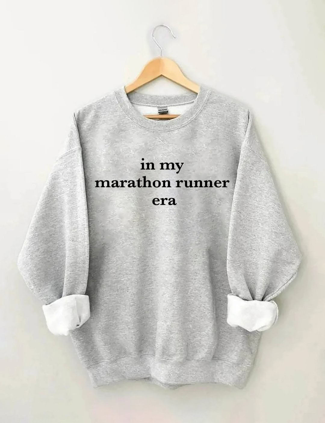 In My Marathon Runner Era Sweatshirt