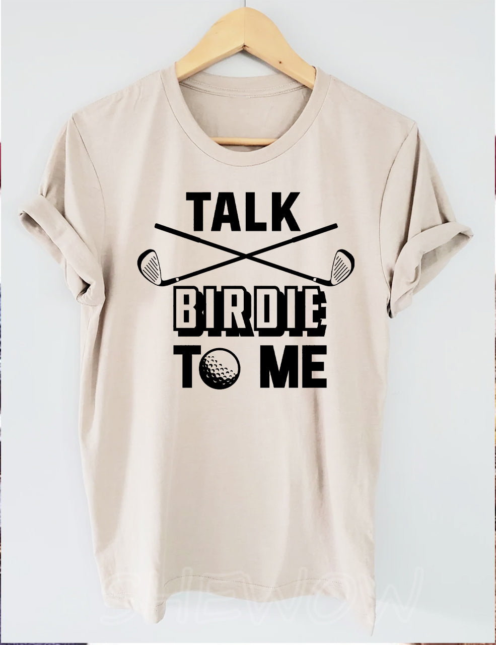 Talk Birdie To Me Golf T-shirt