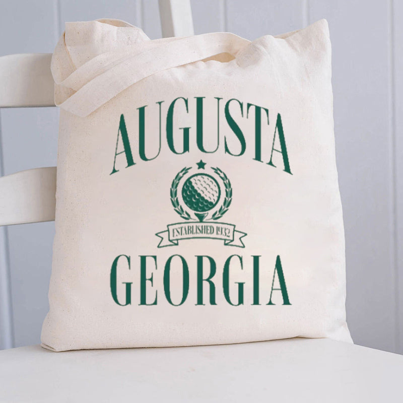 Augusta Georgia Golf Tote Bag