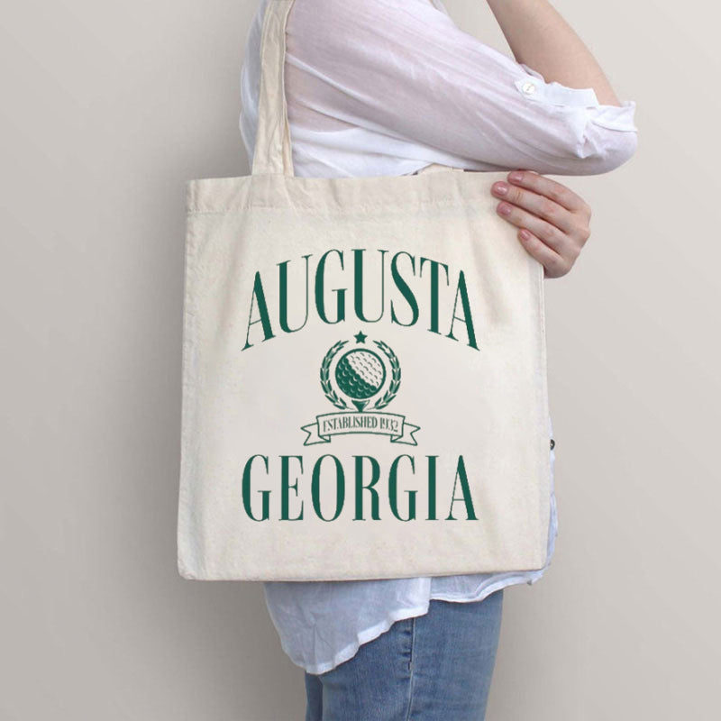 Augusta Georgia Golf Tote Bag