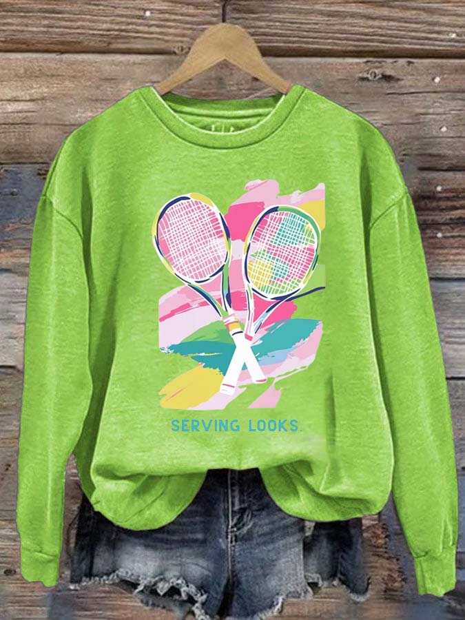 Tennis Player Sweatshirt