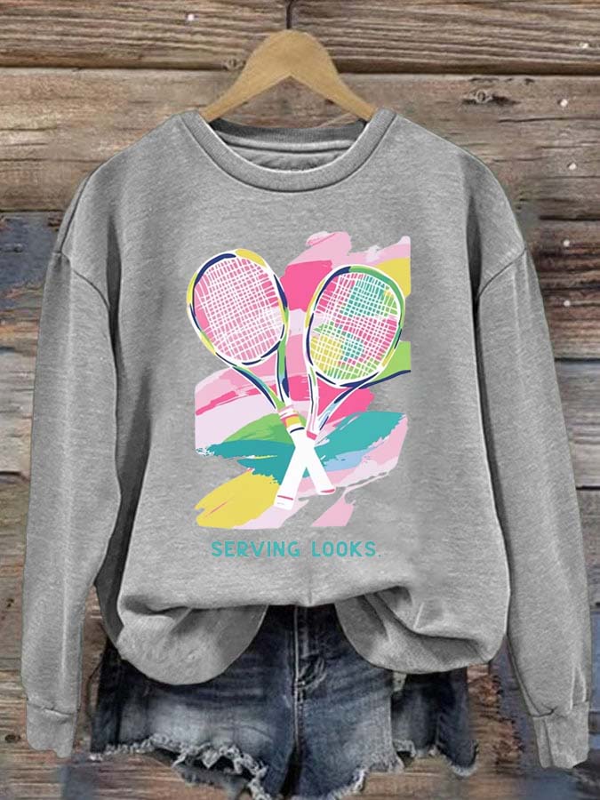 Tennis Player Sweatshirt