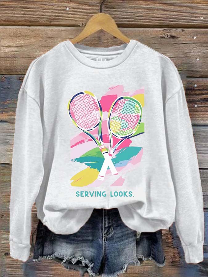 Tennis Player Sweatshirt