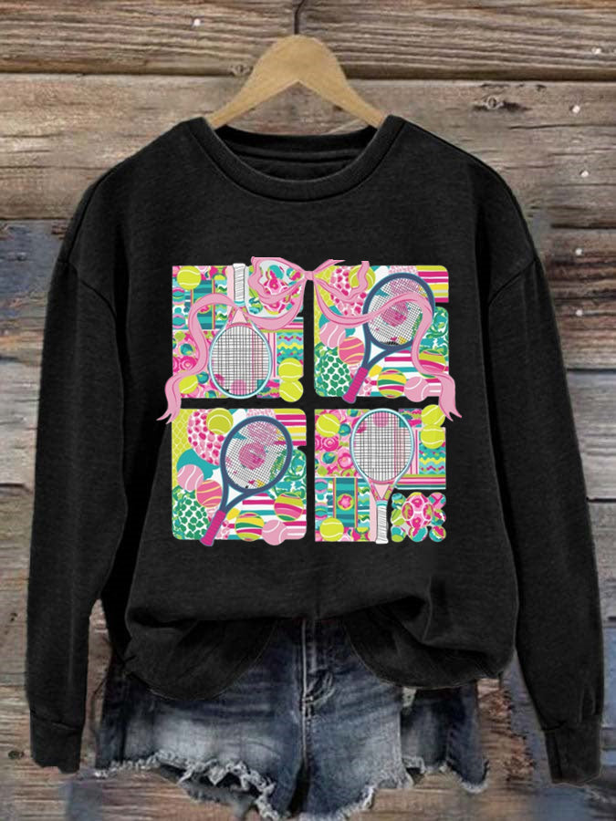 Coquette Tennis Coach Sweatshirt