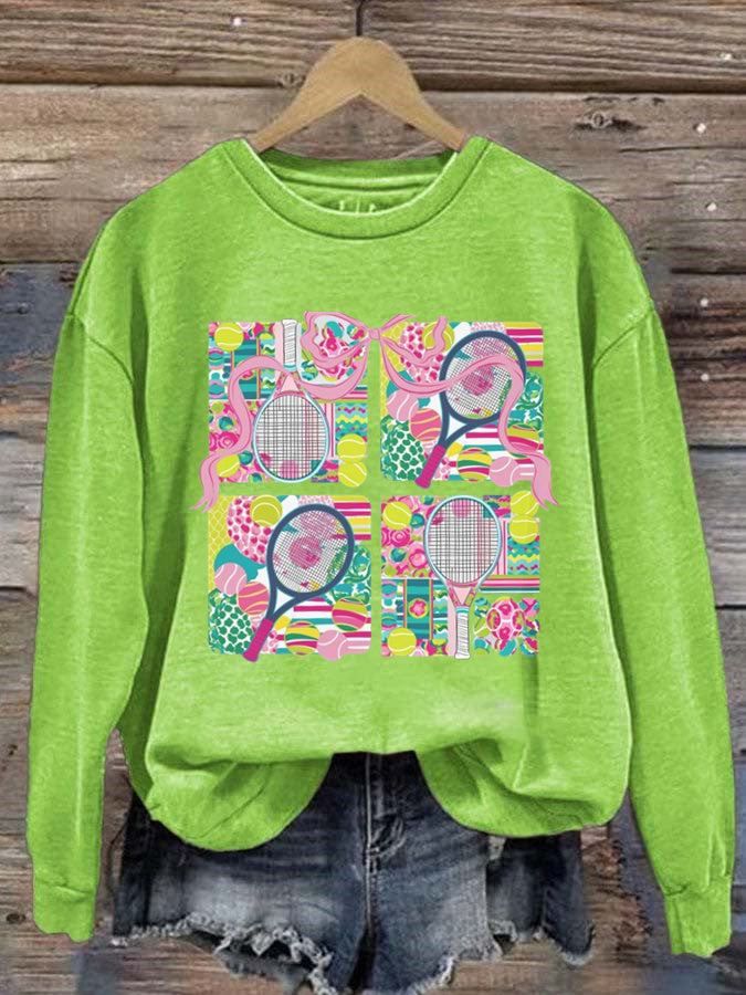 Coquette Tennis Coach Sweatshirt