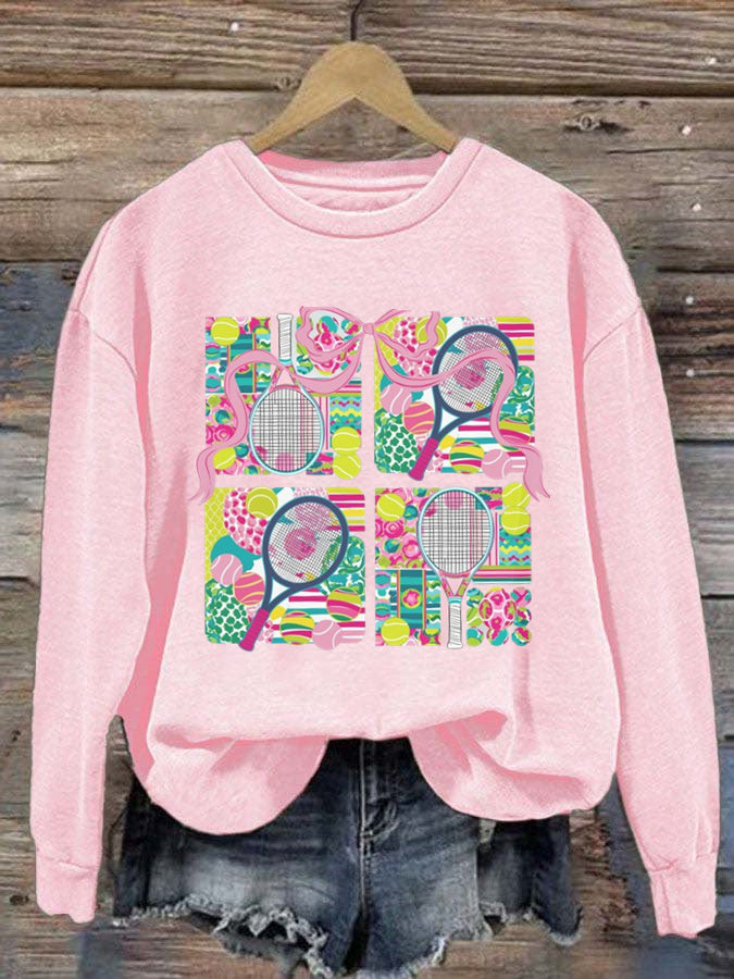 Coquette Tennis Coach Sweatshirt