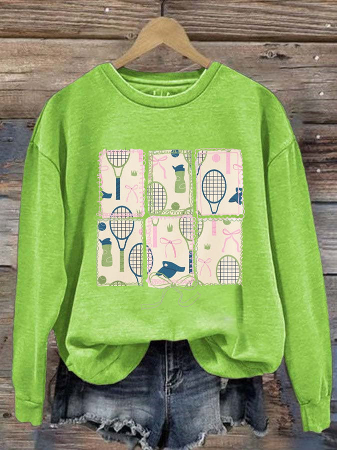 Coquette Tennis Coach Sweatshirt
