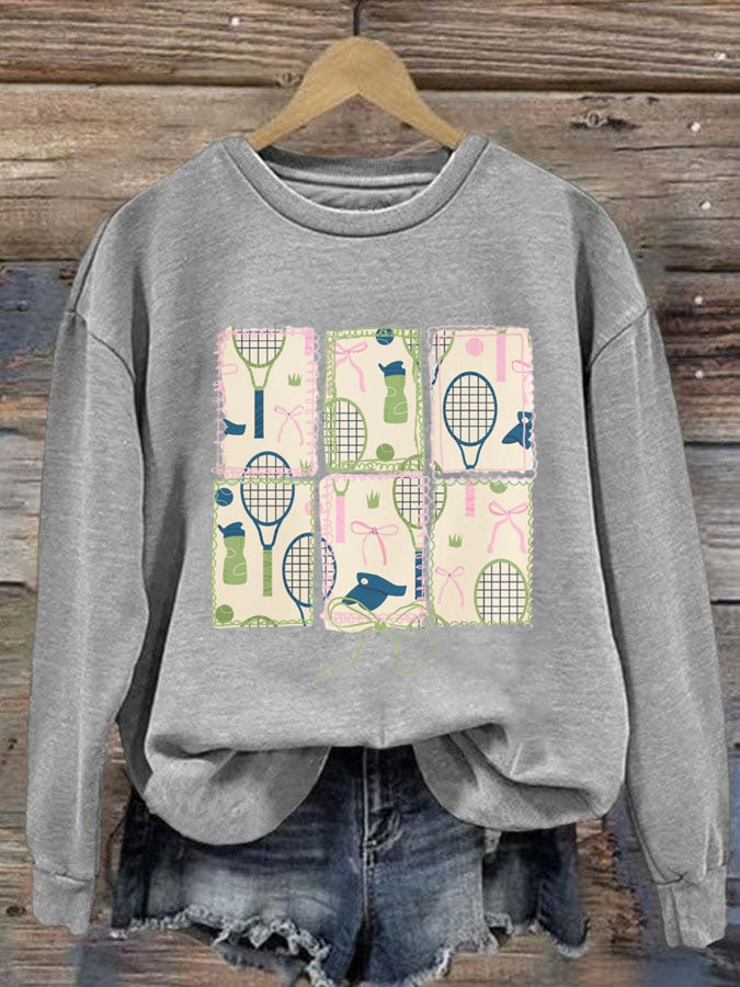 Coquette Tennis Coach Sweatshirt