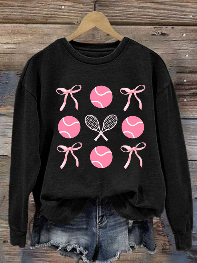 Coquette Tennis Coach Sweatshirt