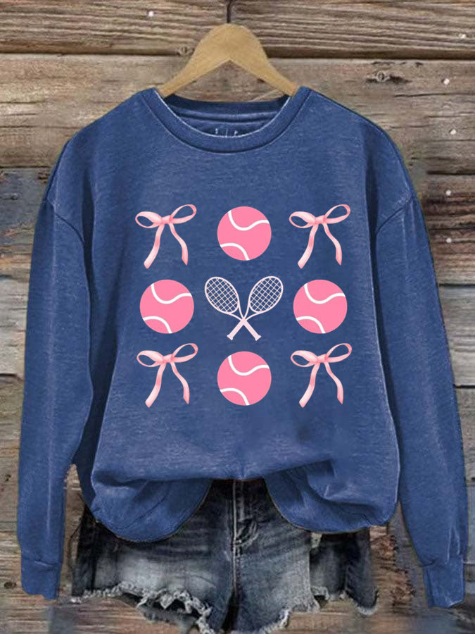 Coquette Tennis Coach Sweatshirt