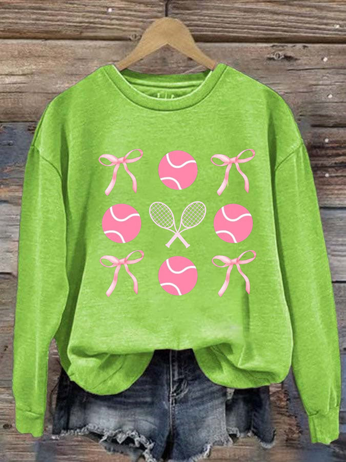 Coquette Tennis Coach Sweatshirt