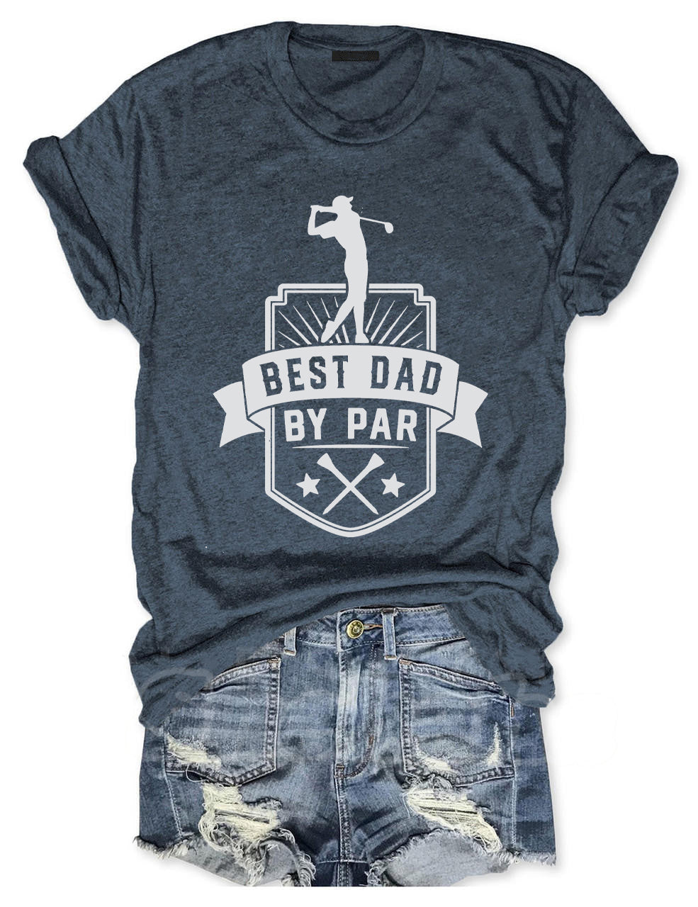 Best Dad By Par Golf T-shirt