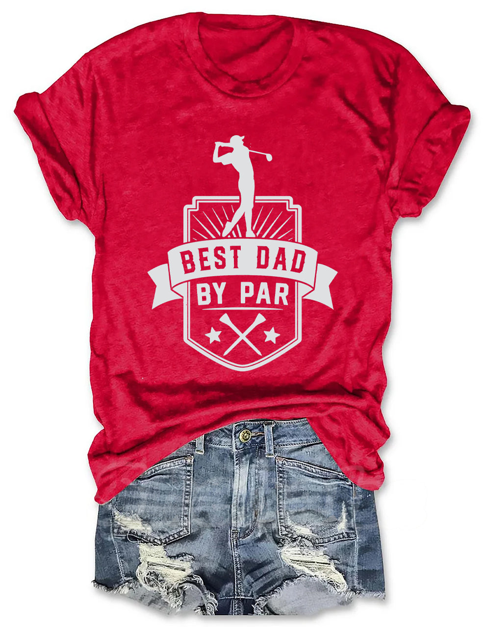 Best Dad By Par Golf T-shirt