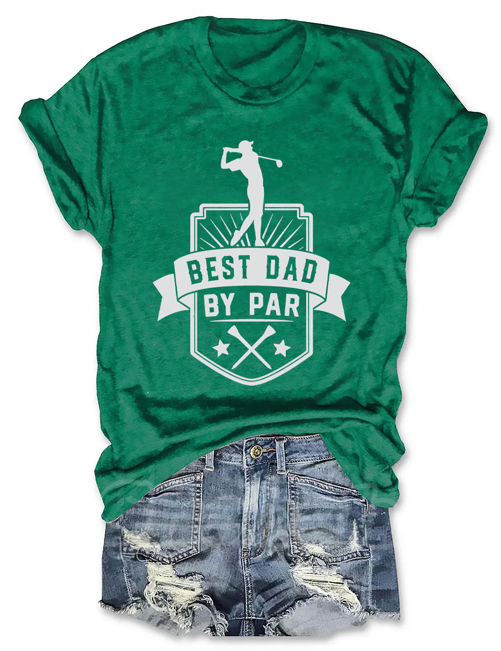 Best Dad By Par Golf T-shirt