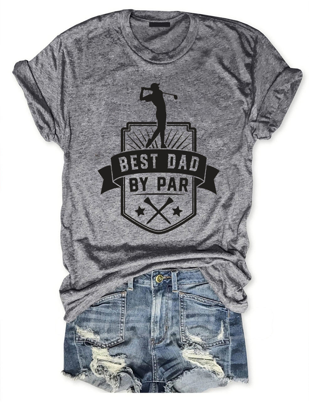 Best Dad By Par Golf T-shirt