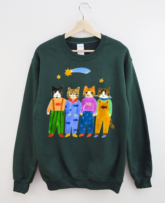 Pussycat In Sunny Skies Sweatshirt