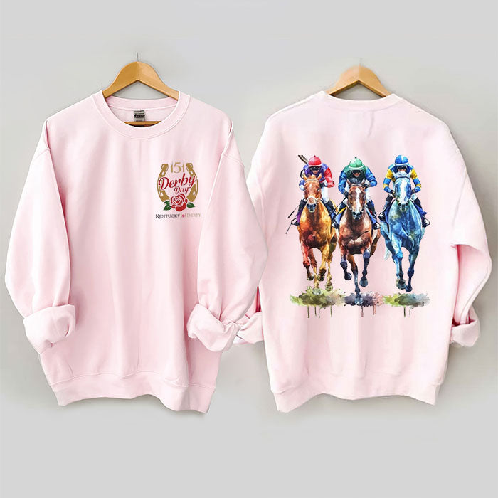 Horse Derby Lover Sweatshirt