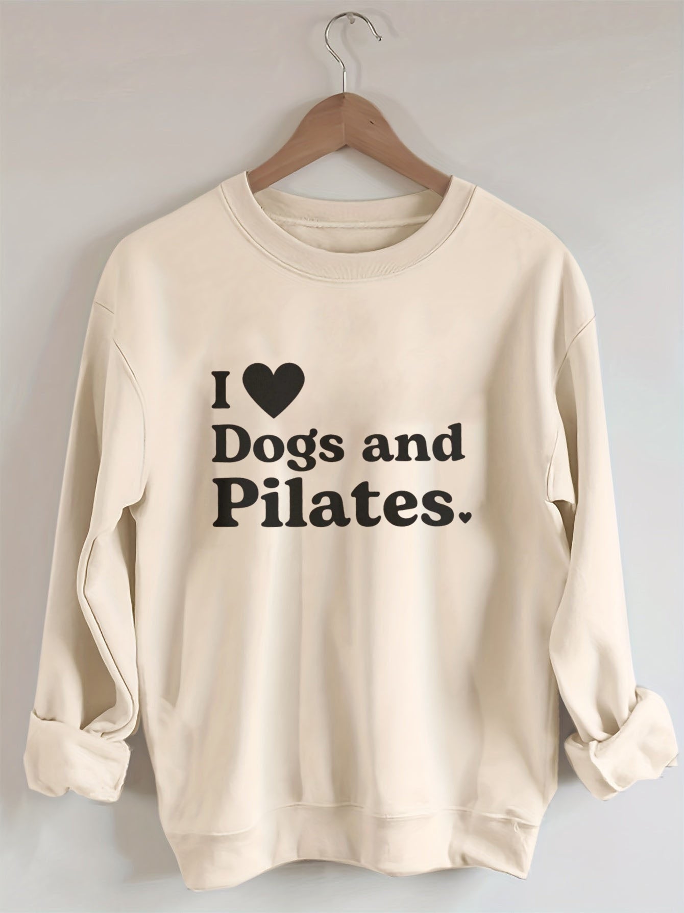 I Love Dogs And Pilates Sweatshirt