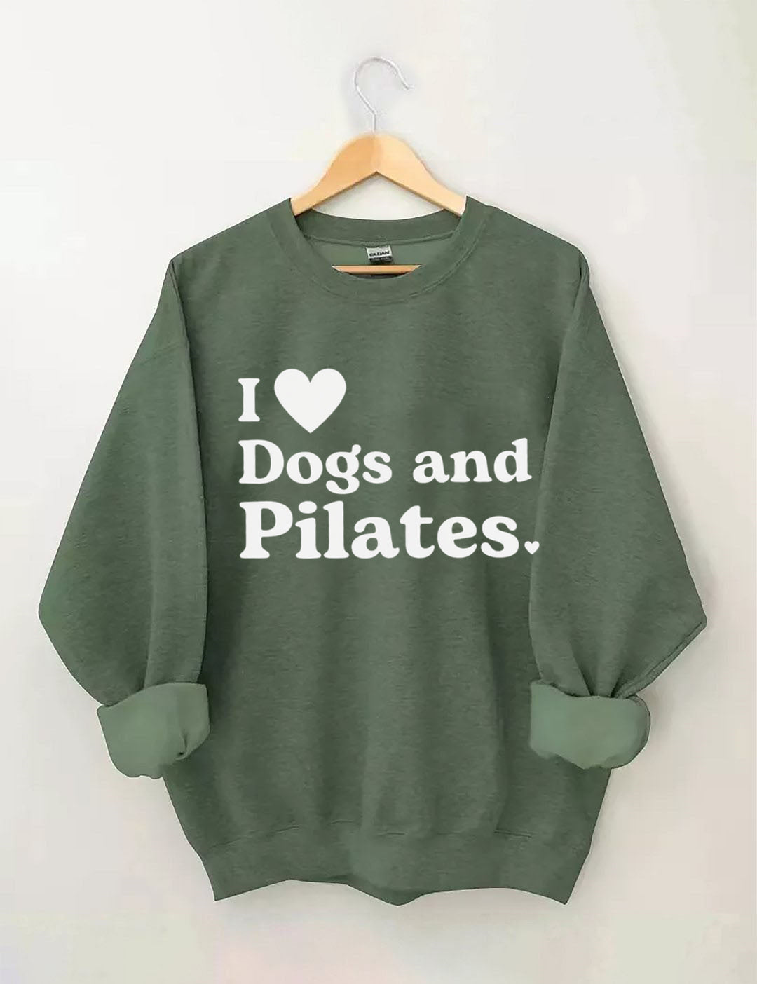 I Love Dogs And Pilates Sweatshirt